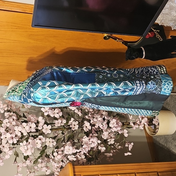 Desigual Brocade Mix Print Light Jacket - Picture 10 of 14